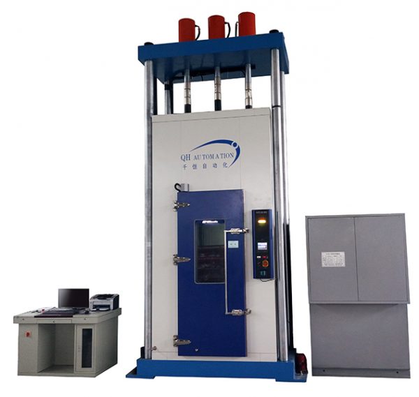 Thermal mechanical test machine for polymeric insulators and porcelain insulator